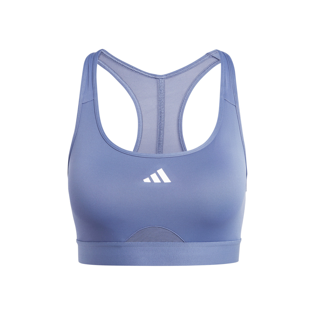 adidas PWRCT Medium Support Sport-behå Damer - blågrå