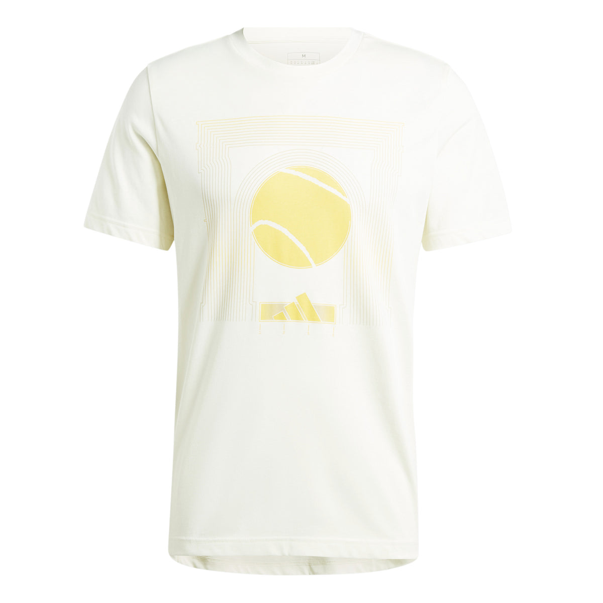 adidas Tennis T-shirt Herrar - beige,
