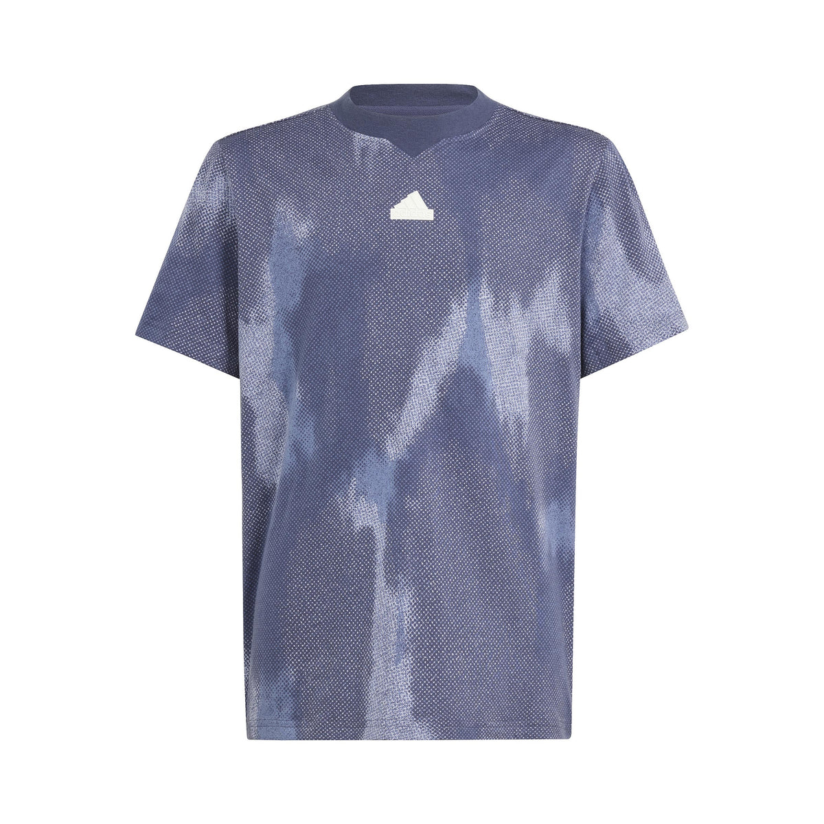 adidas Future Icon All Over Print Tee T-shirt Pojkar - mörkgrå,