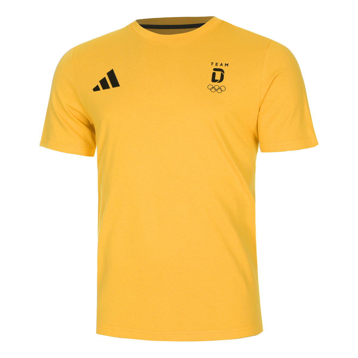 adidas Team FI T-shirt Herrar - gul,