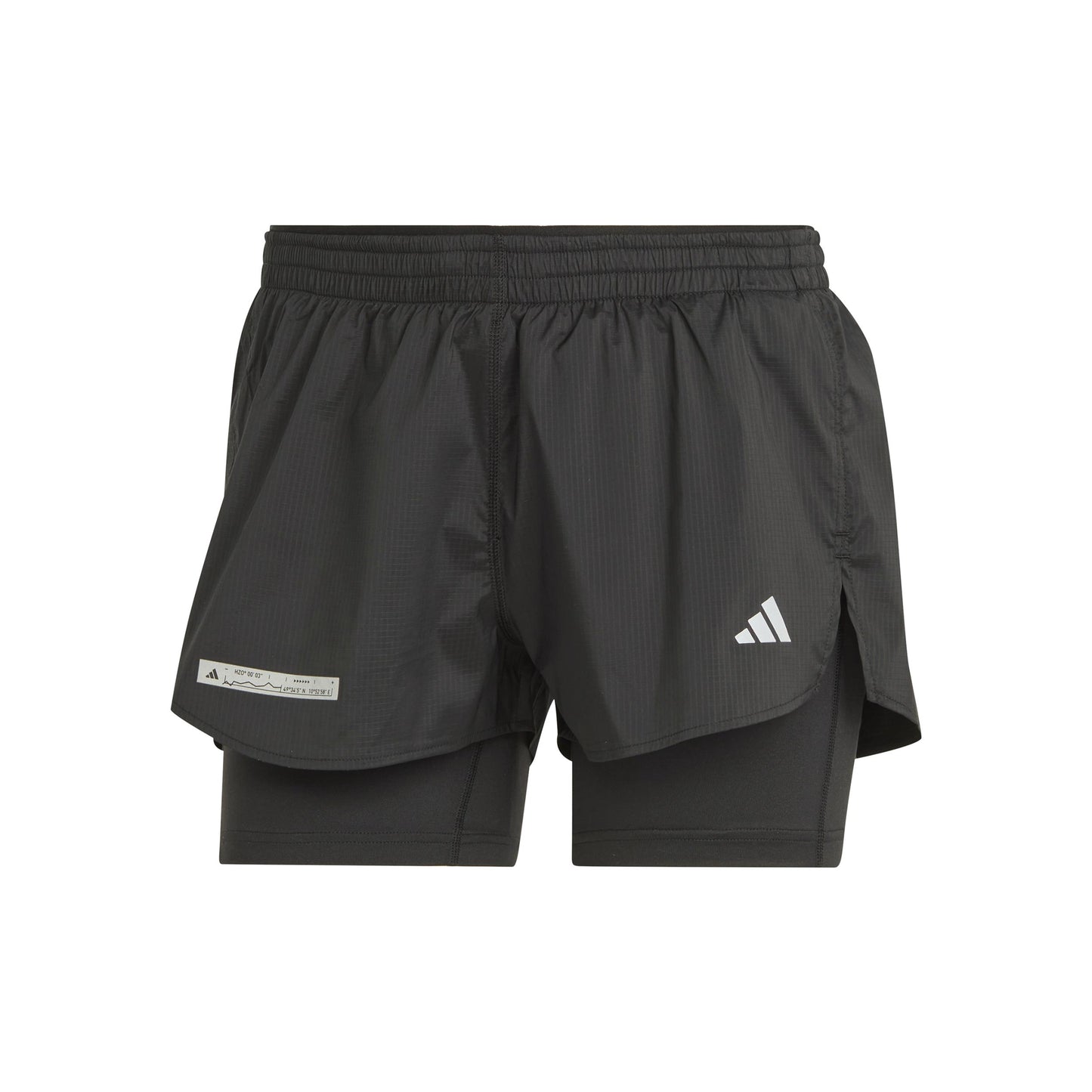 adidas Ultimate 2in1 Löparshorts Damer - svart,