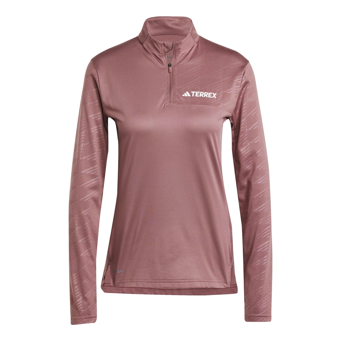 adidas MT Half-Zip Långärmat Damer - brun,
