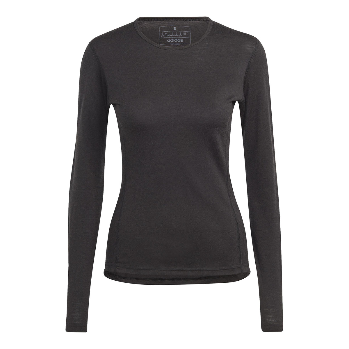 adidas XPR Merino 200 Löpartröja Damer - svart,