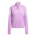 Own the Run Half-Zip Långärmat Damer - lila,