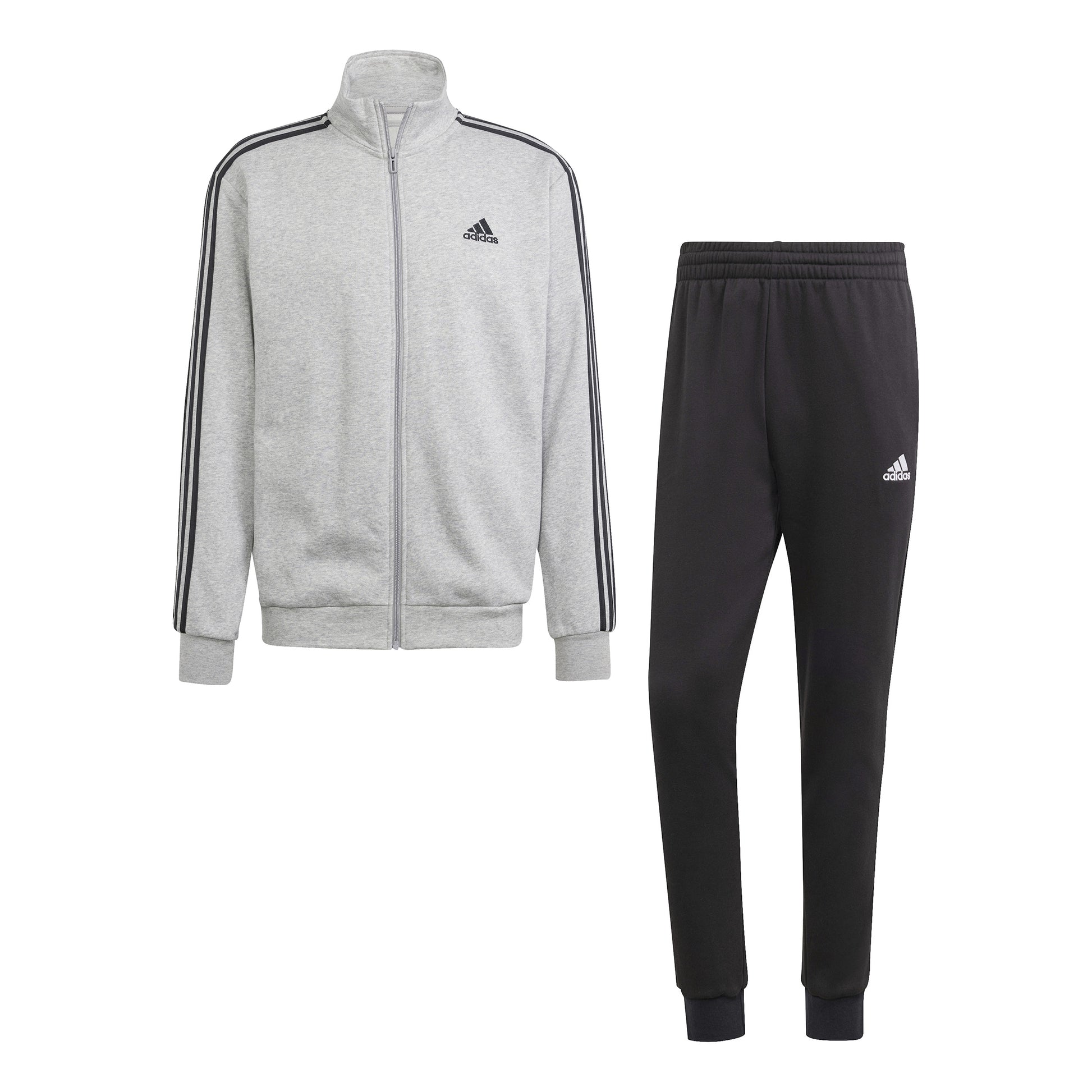 adidas 3Stripes Training Träningsoverall Herrar-Ljusgrå,Svart