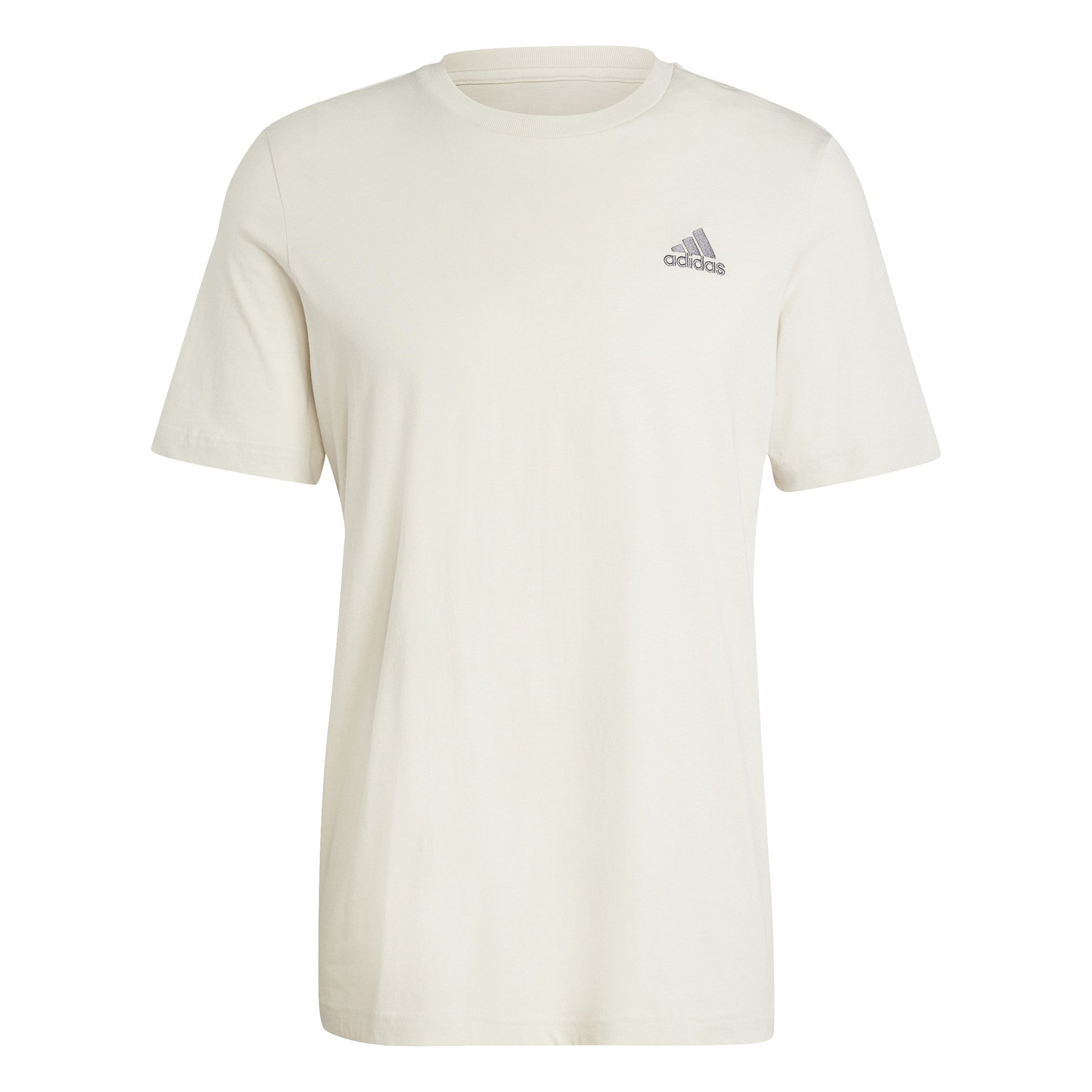 adidas Sleeveless Single Jersey T-shirt Herrar - creme, grå