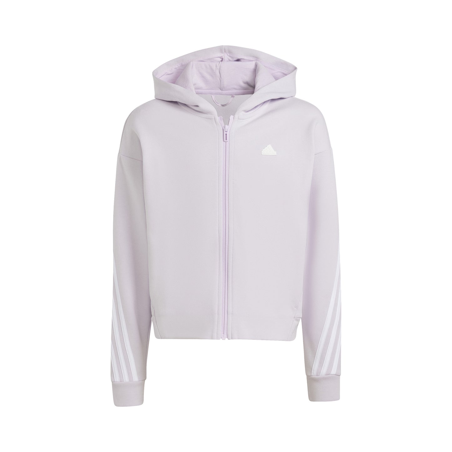 adidas Future Icon 3Stripes Sweat-jacka Flickor - syrén, vit