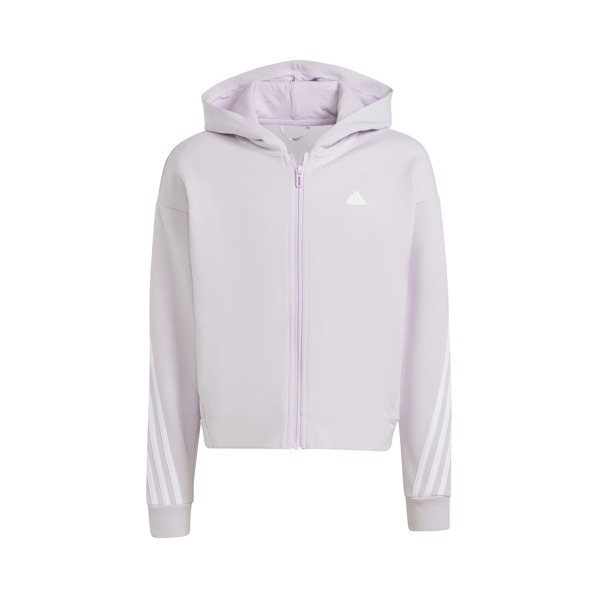 adidas Future Icon 3Stripes Sweat-jacka Flickor - syrén, vit