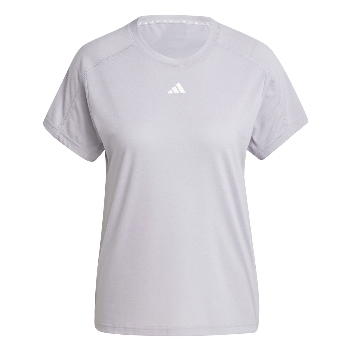 adidas Essentials Crew T-shirt Damer - ljusgrå,