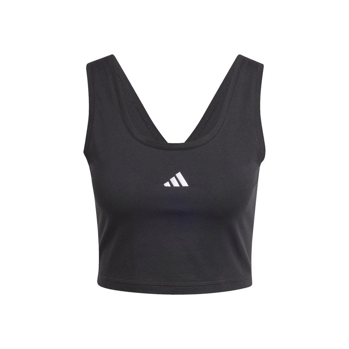 adidas Essentials Small Logo Linne Damer-Svart