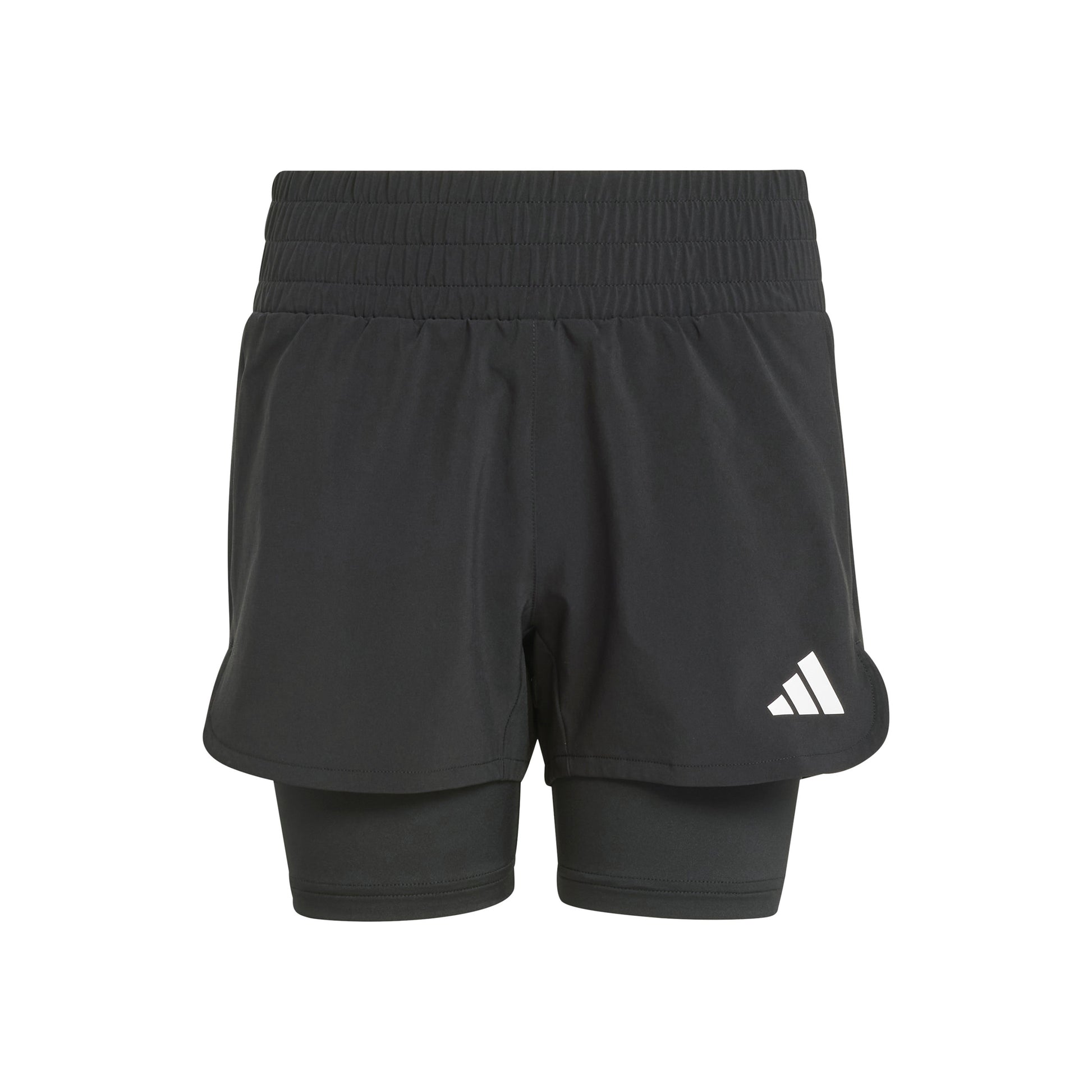 adidas All Sports Pacer NXT 2in1 Shorts Barn-Svart