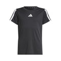 Training Essentials 3 Stripes T-shirt Barn - svart, vit