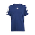 Training Essentials 3 Stripes T-shirt Barn - mörkblå, vit