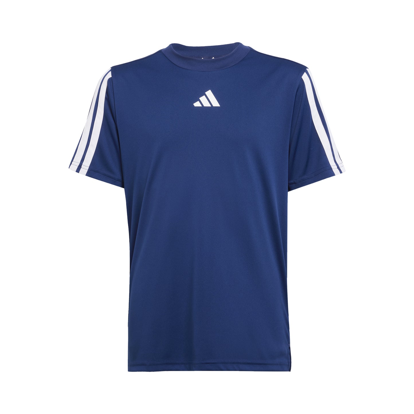 adidas Training Essentials 3 Stripes T-shirt Barn - mörkblå, vit