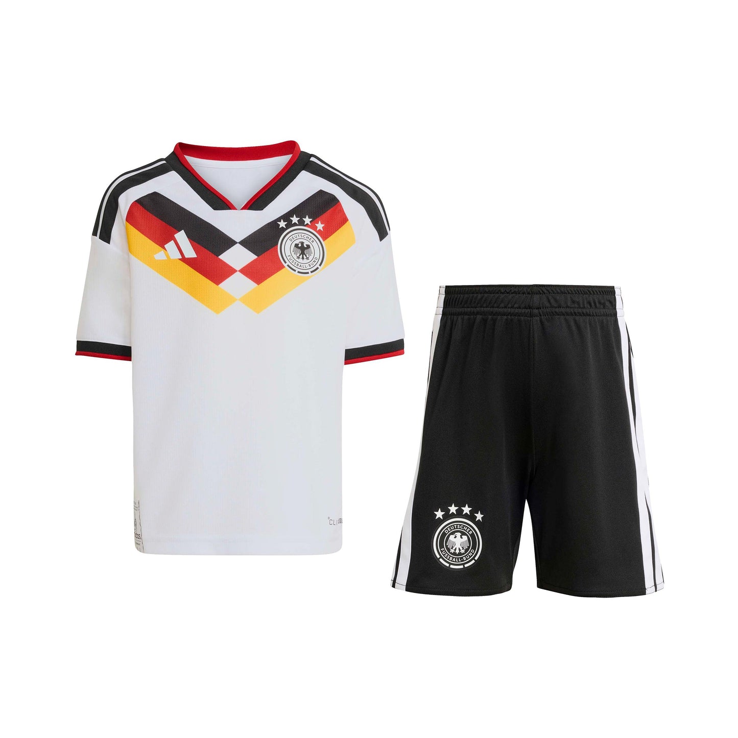 adidas DFB Home T-shirt Barn-vit