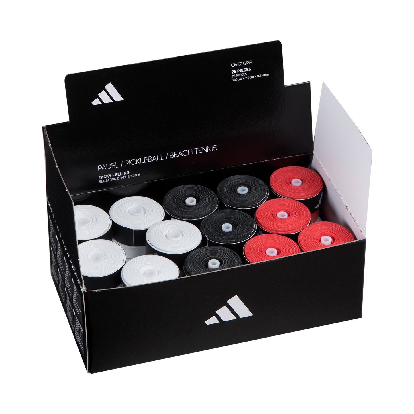 adidas Box of overgrip  25-pack låda - flerfärgad