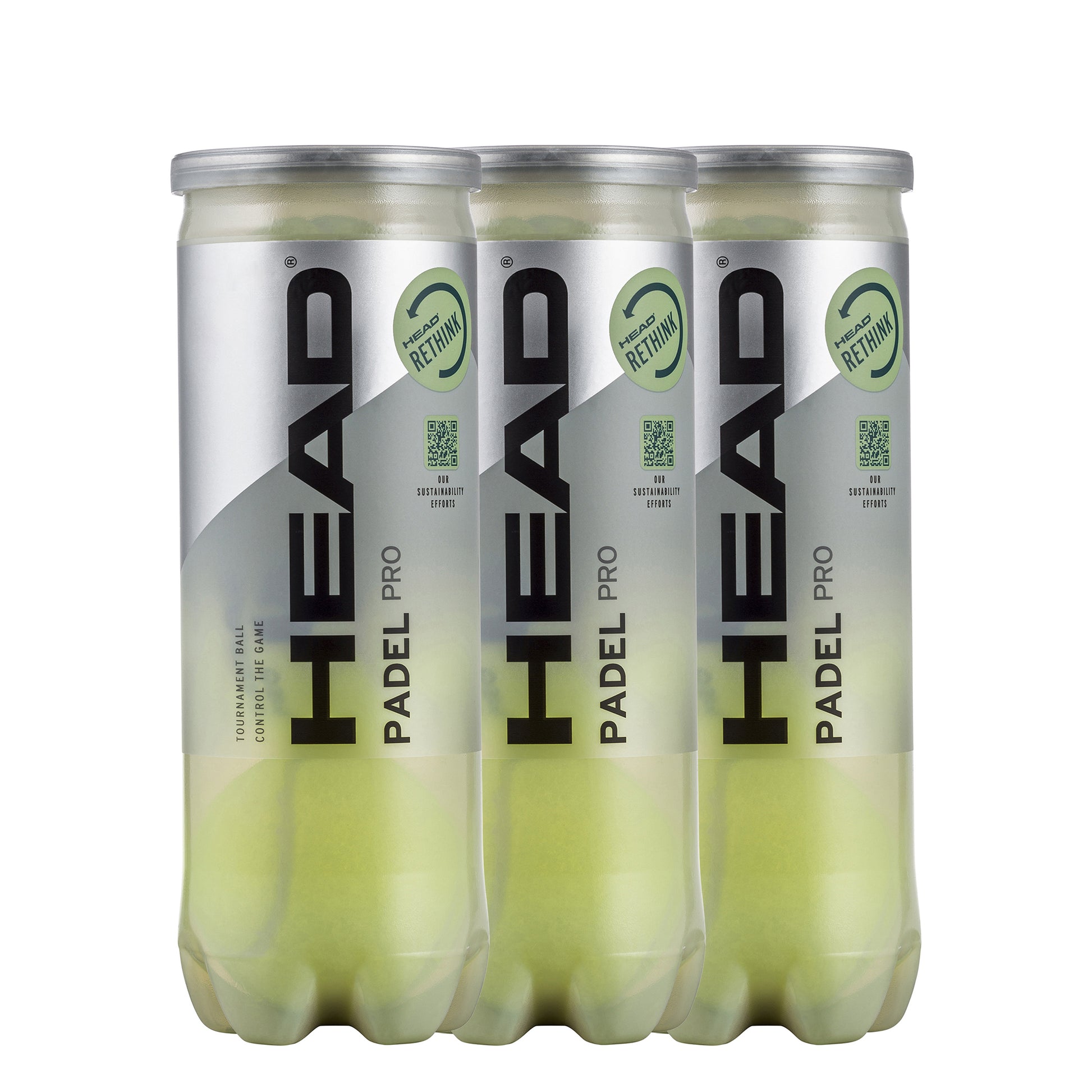 HEAD 3x 3-pack rör Padel Pro