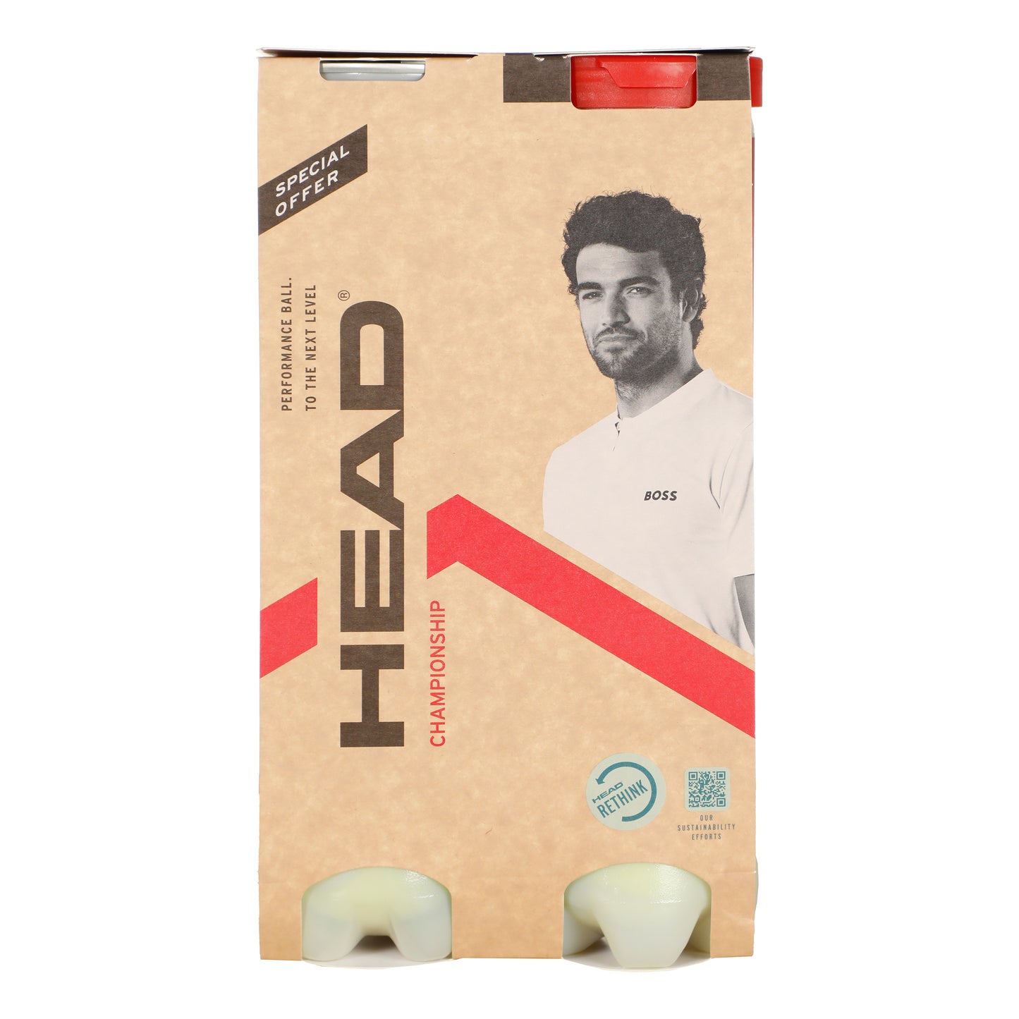 HEAD Championship Bi Pack 2x 4-pack rör