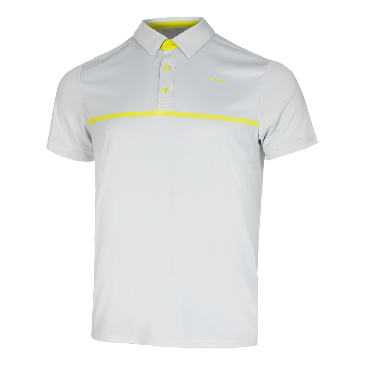 HEAD Extreme Polo Herrar - vit, gul