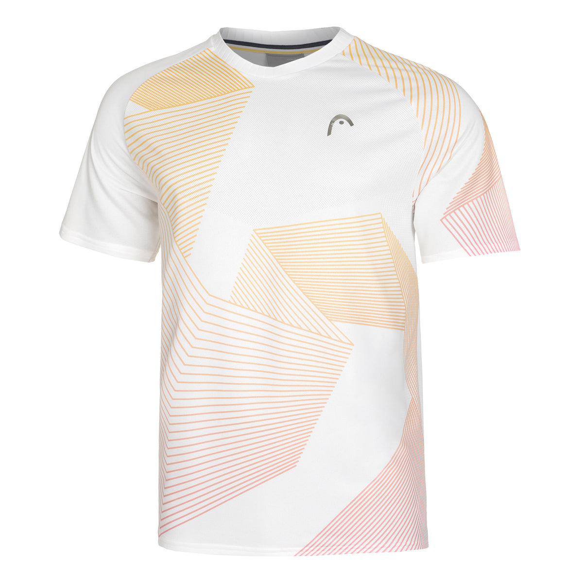 HEAD Performance Mc Melbourne T-shirt Herrar - vit, flerfärgad
