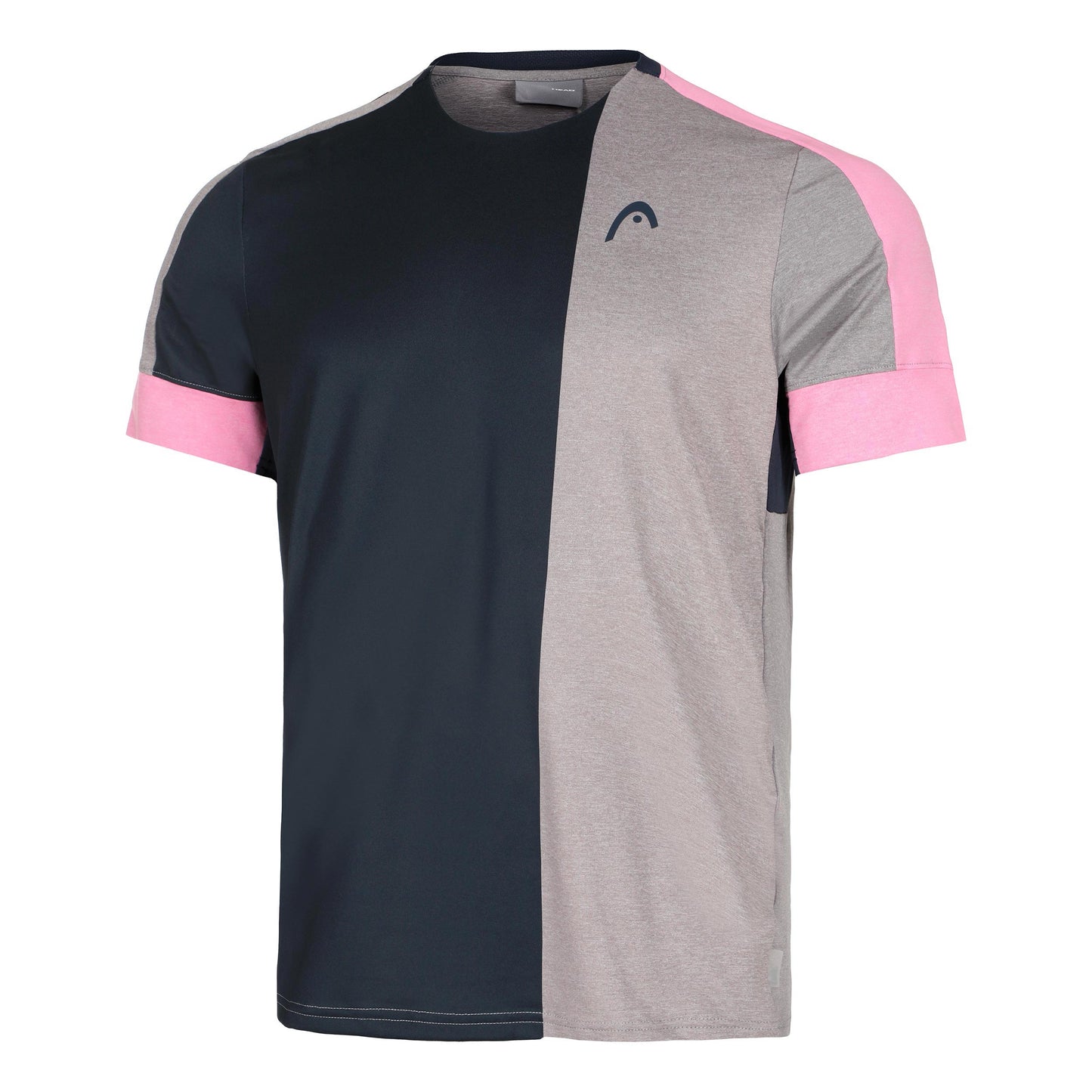 HEAD Play Tech T-shirt Herrar - mörkblå, rosa