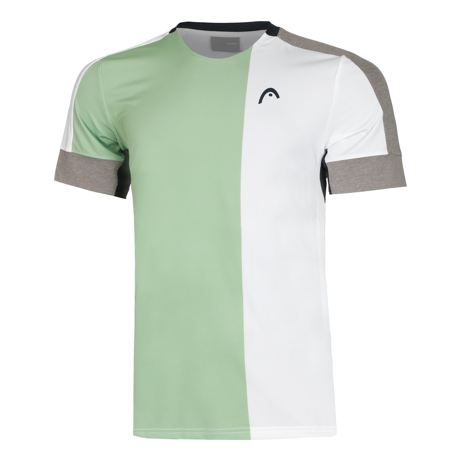 HEAD Play Tech T-shirt Herrar - visdom, vit
