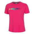 Rainbow T-shirt Damer - pink,