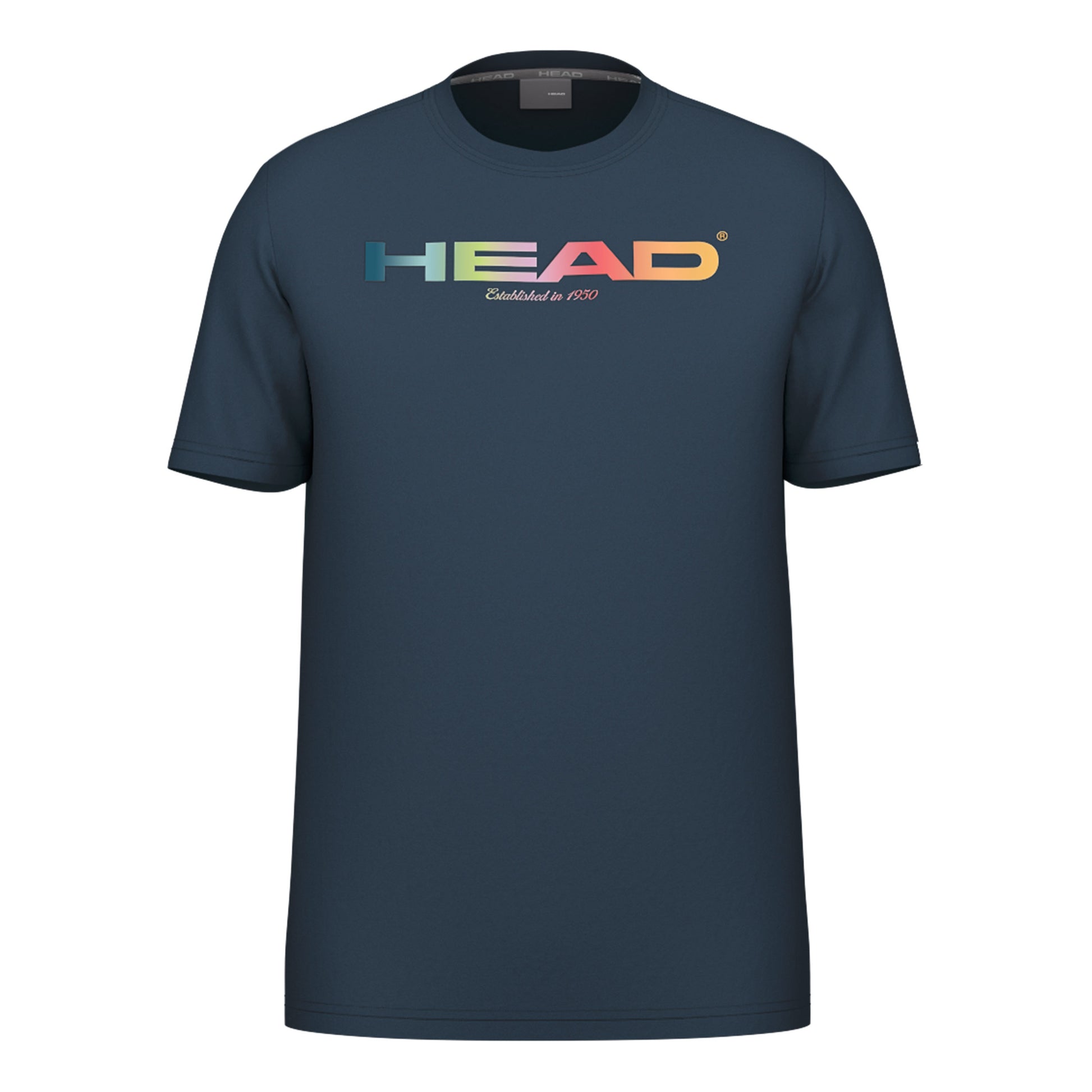 HEAD Vision Rainbow T-shirt Herrar - mörkblå,