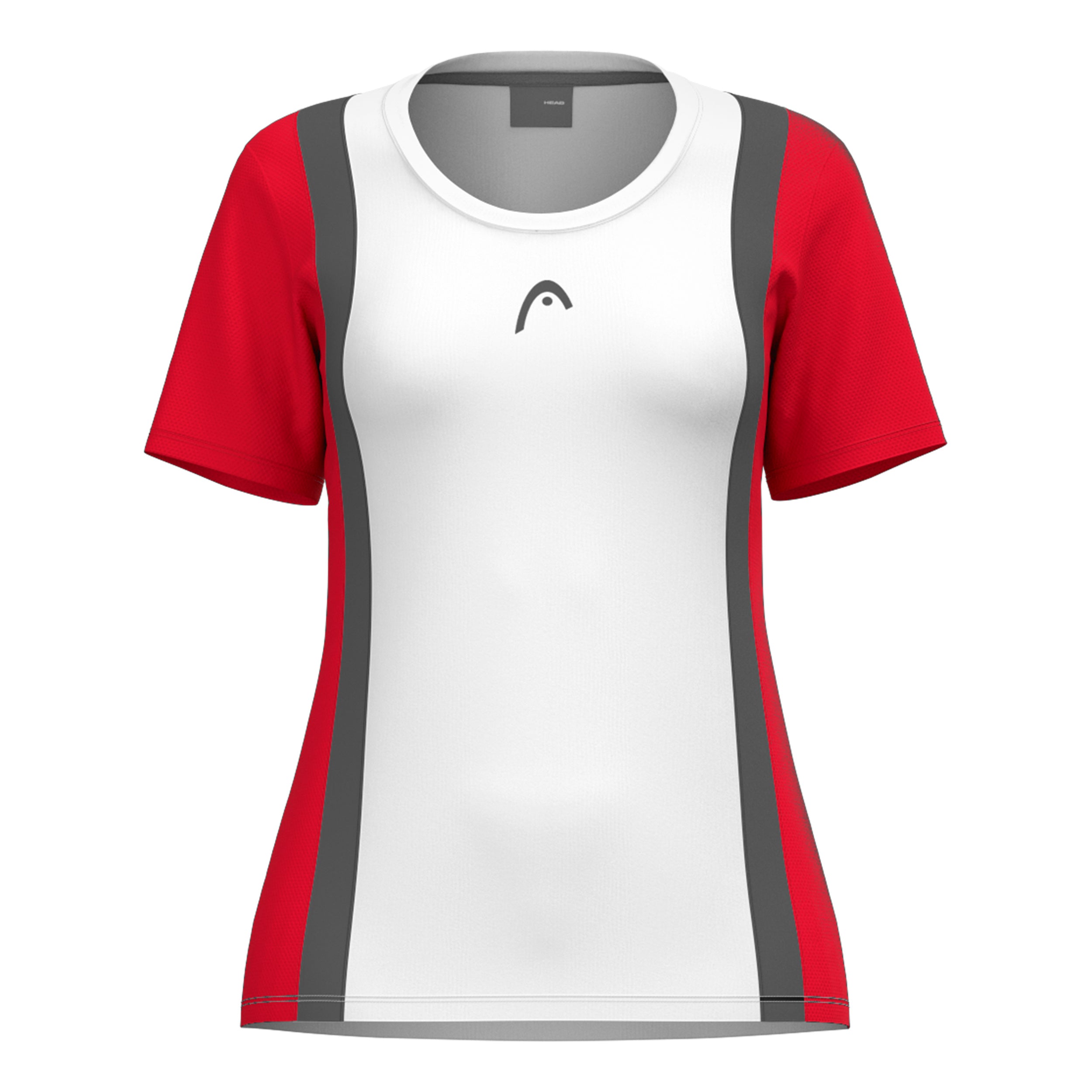 HEAD Club 25 Tech T-shirt Damer-Röd,Vit