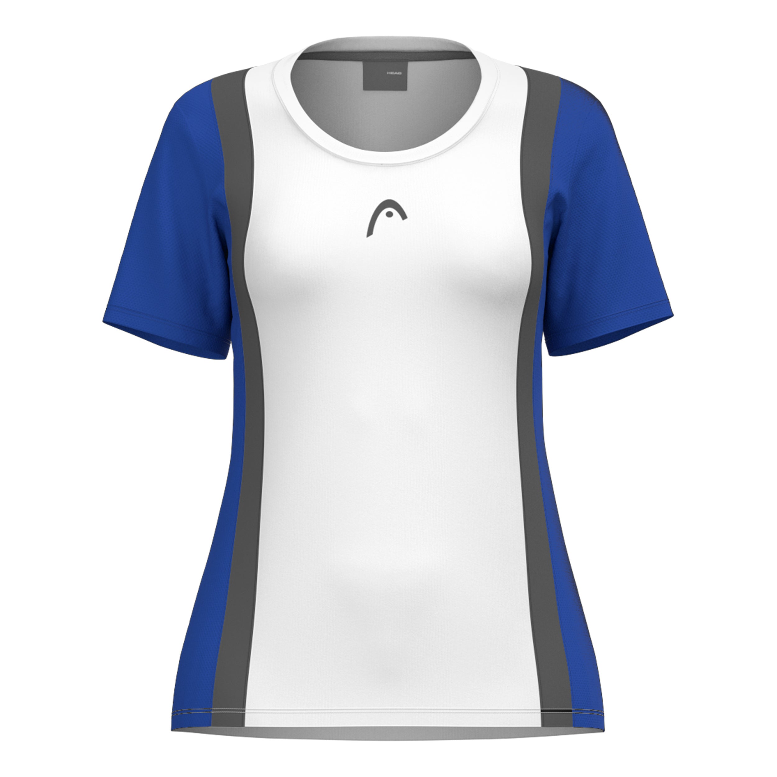 HEAD Club 25 Tech T-shirt Damer-Vit,Blå
