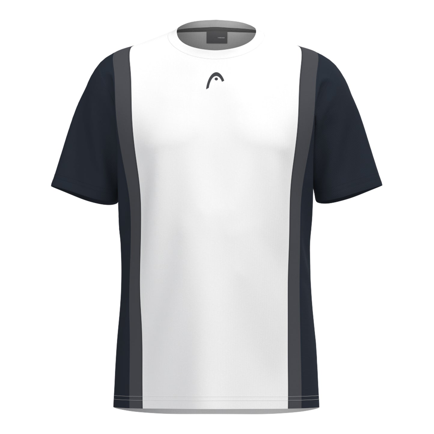 HEAD Club 25 Tech T-shirt Herrar-Mörkblå,Vit