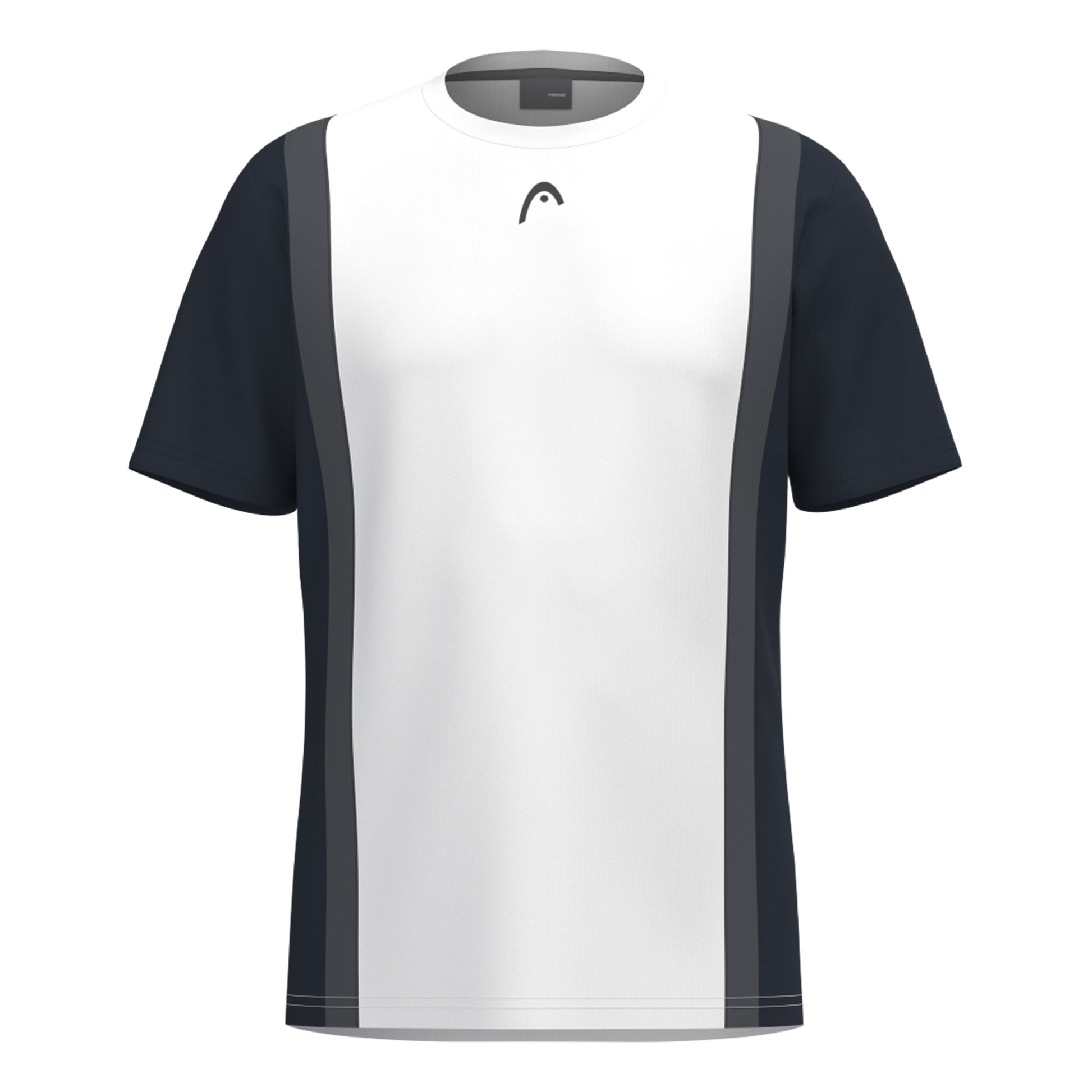 HEAD Club 25 Tech T-shirt Herrar-Mörkblå,Vit