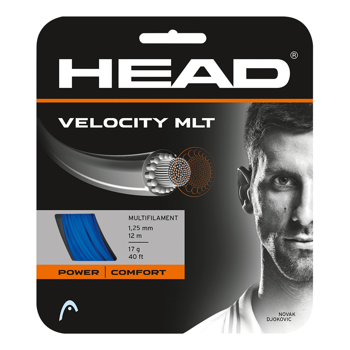 HEAD Velocity MLT Strängset 12m - blå