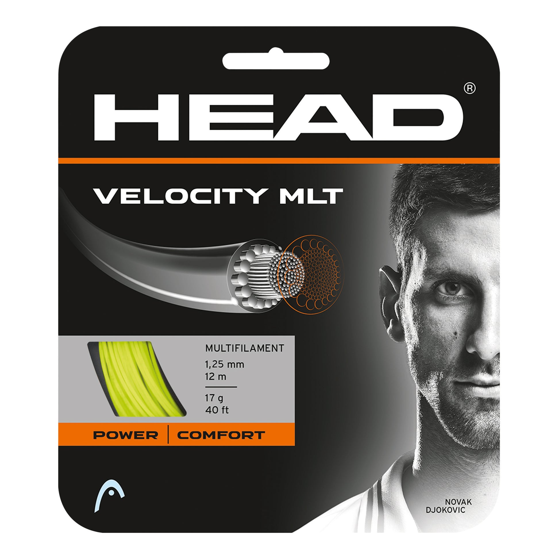 HEAD Velocity MLT Strängset 12m-Gul