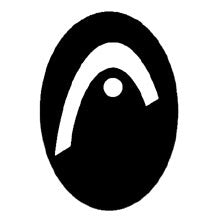 HEAD Logotypmall-Svart