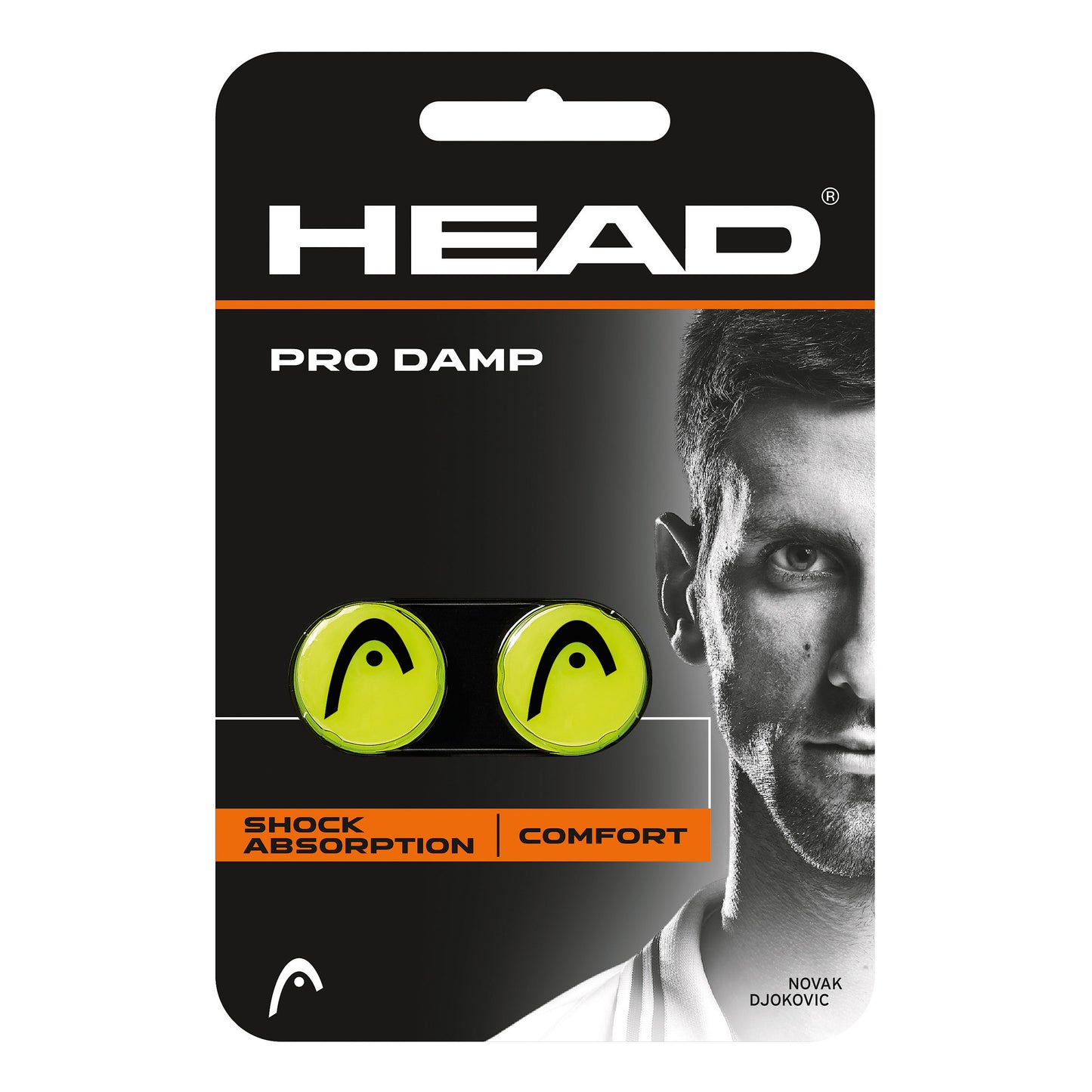 HEAD Pro Damp Dämpare 2-pack-Gul