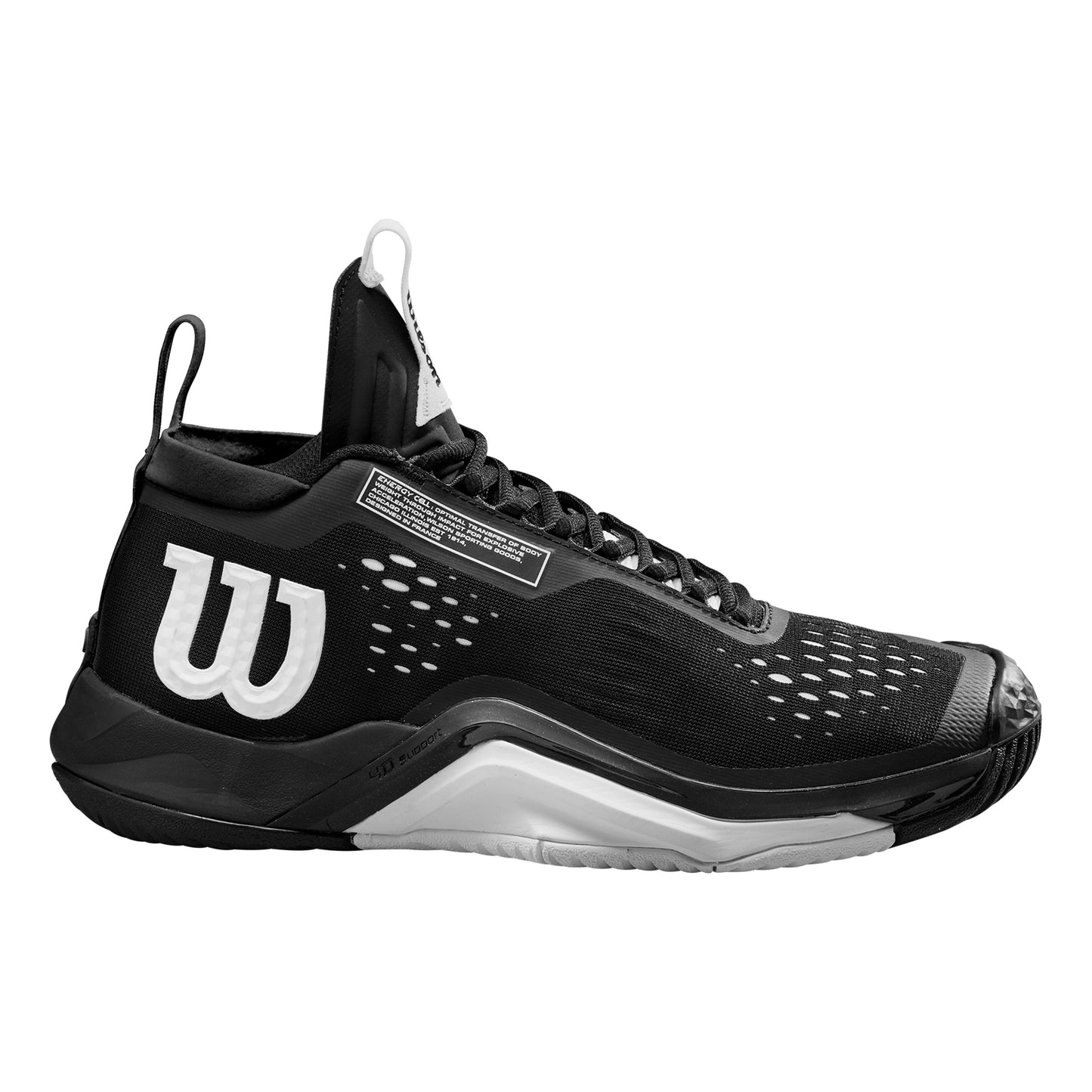 Wilson Rush Pro Tour Mid Allroundsko Herrar - svart,
