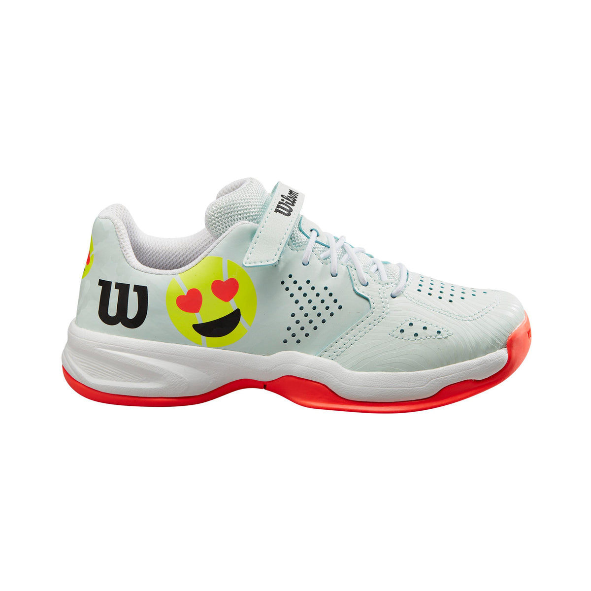 Wilson Kaos Emo Allroundsko Barn - mint, korall