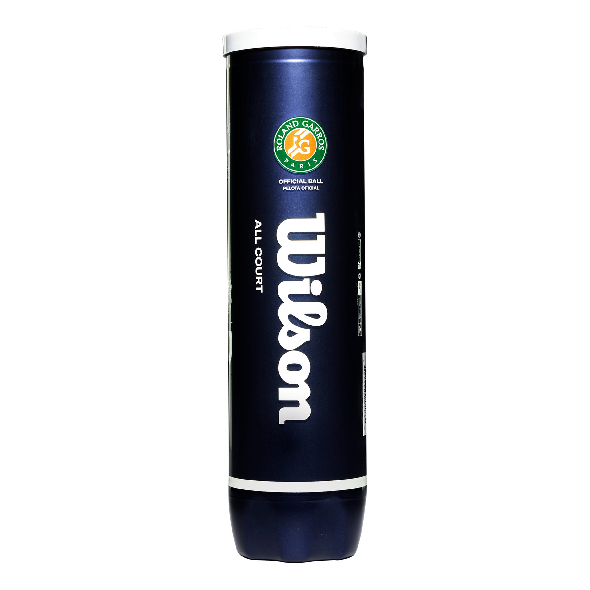 Wilson Roland Garros All Court 4-pack Rör