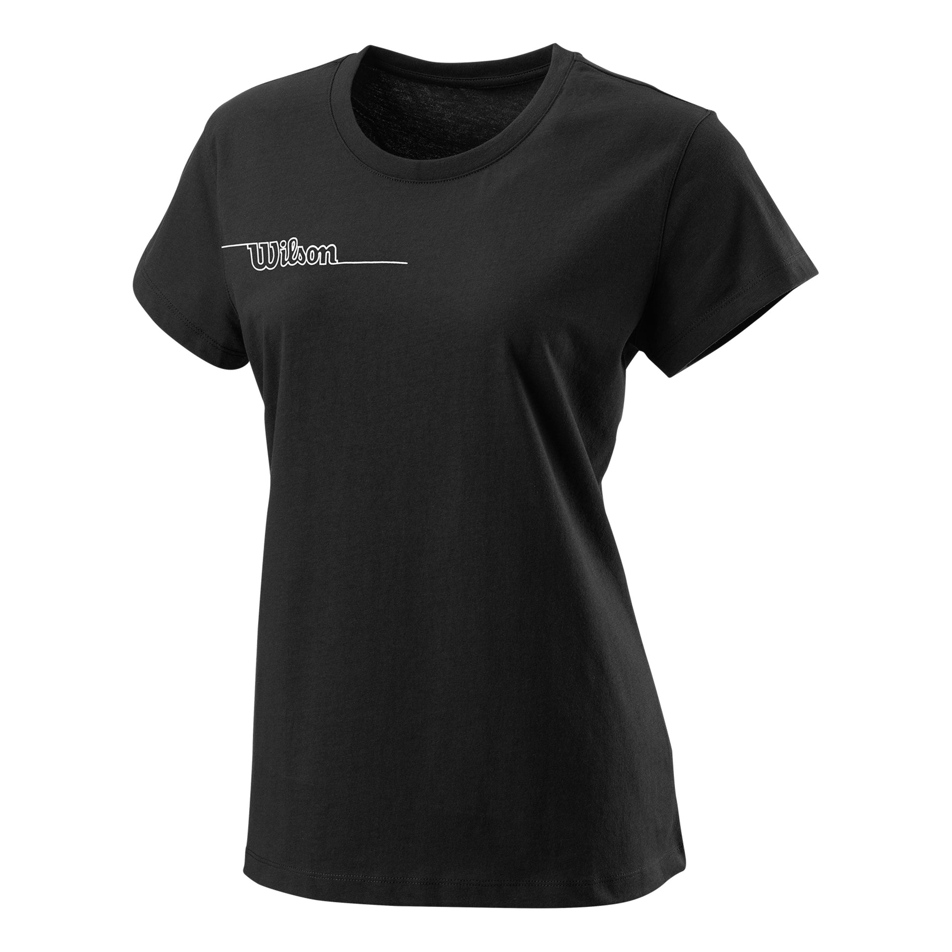 Wilson II Tech T-shirt Damer - svart,