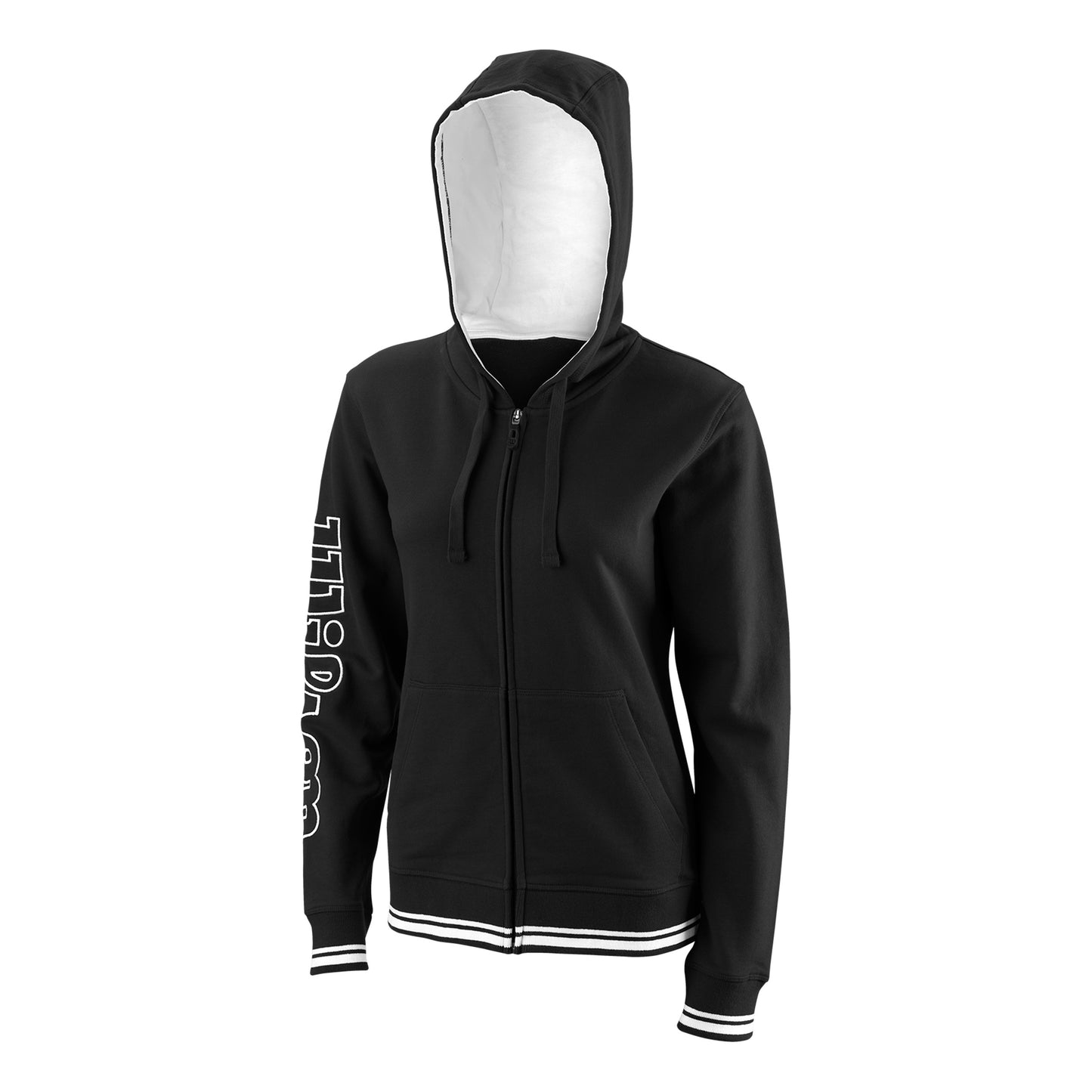 Wilson II Sweat-jacka Damer - svart, vit