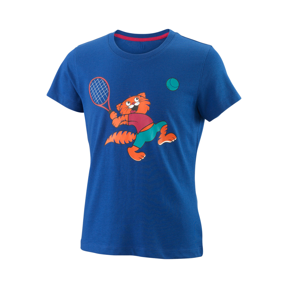 Wilson Tabby Tech T-shirt Flickor-Blå
