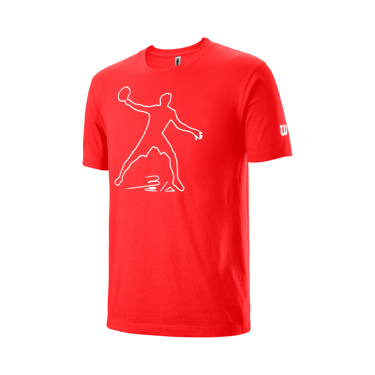 Wilson Bela Tech T-shirt Pojkar - röd, vit