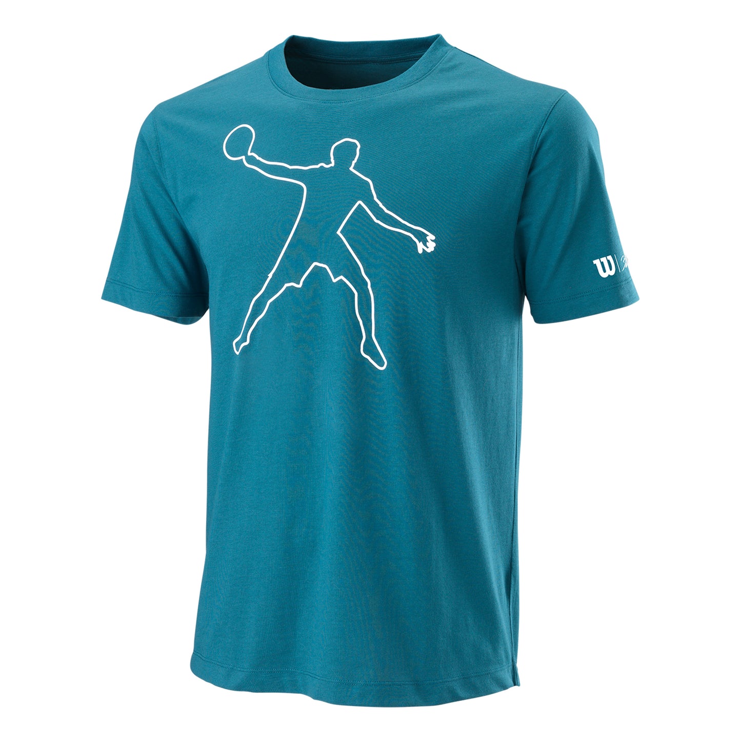Wilson Bela Tech II T-shirt Herrar-Blå,Vit