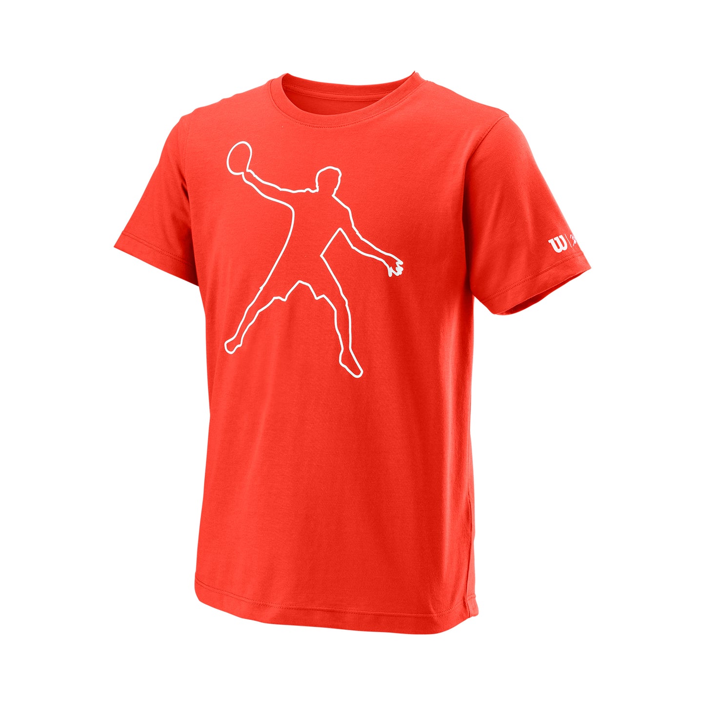 Wilson Bela Tech II T-shirt Pojkar-Orange,Vit
