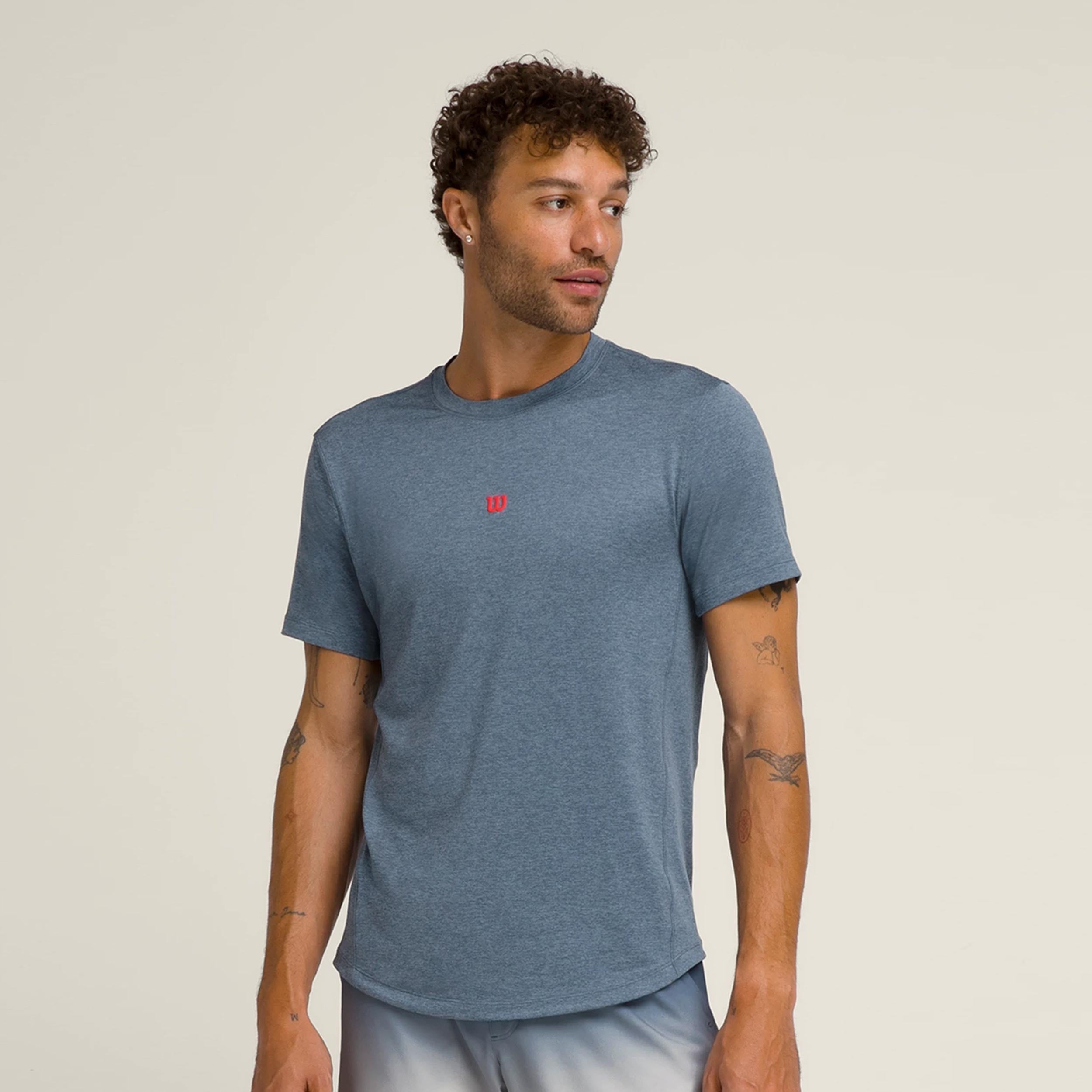 Wilson Everyday Performance T-shirt Herrar-Blå