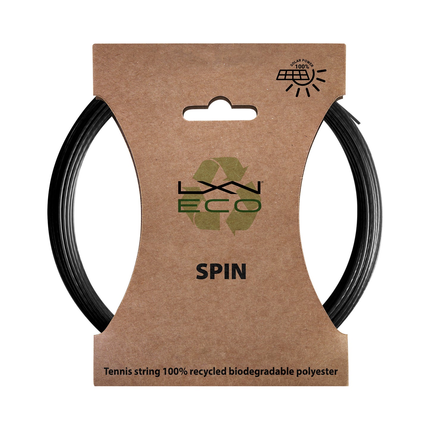 Wilson ECO SPIN SEED Strängset 12,2m-Svart