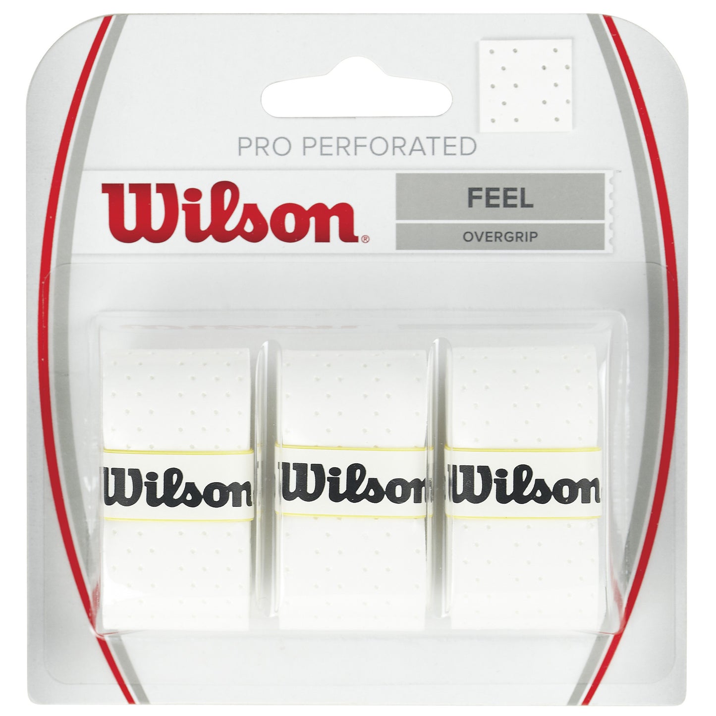 Wilson Pro Overgrip Perforated 3-pack-Vit