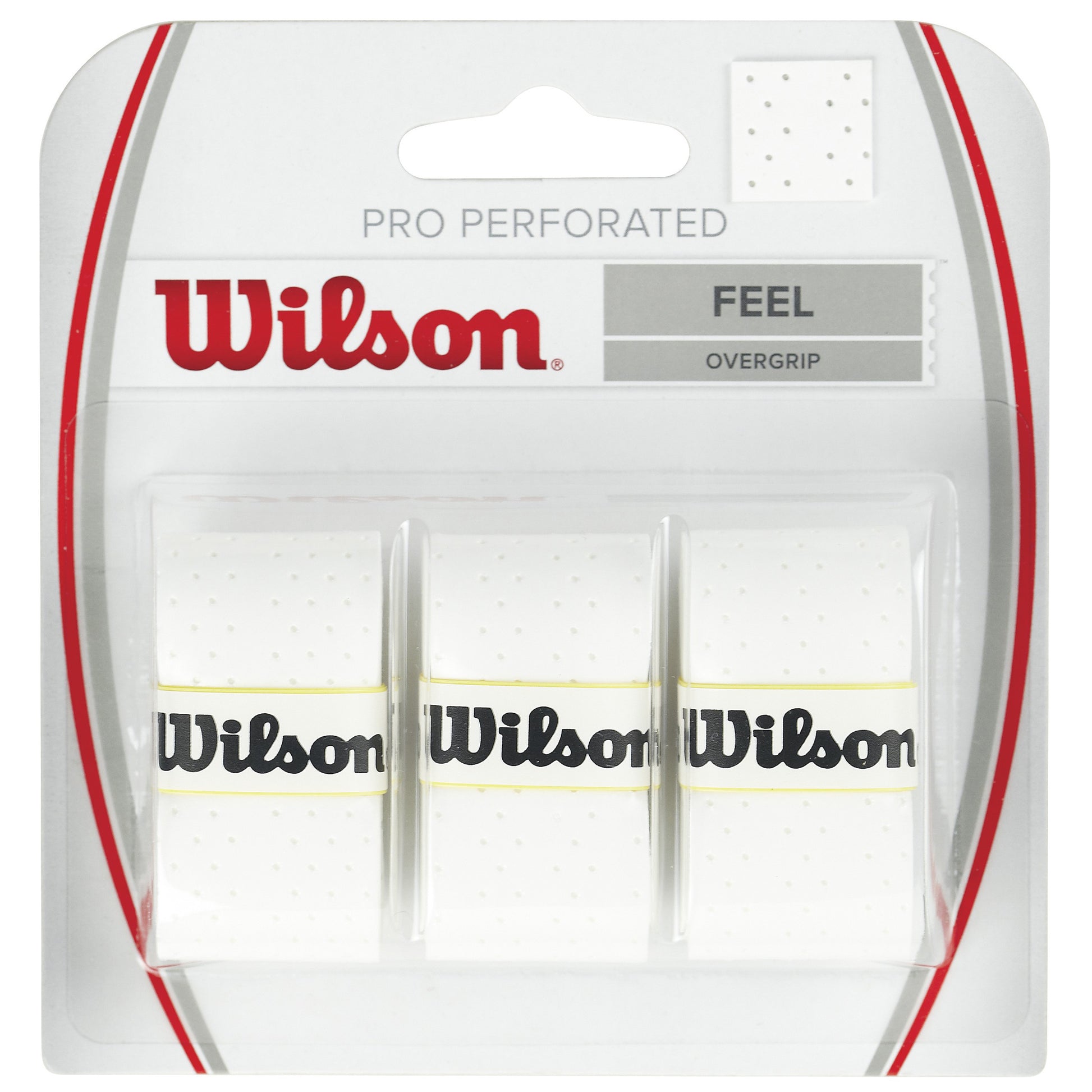 Wilson Pro Overgrip Perforated 3-pack-Vit