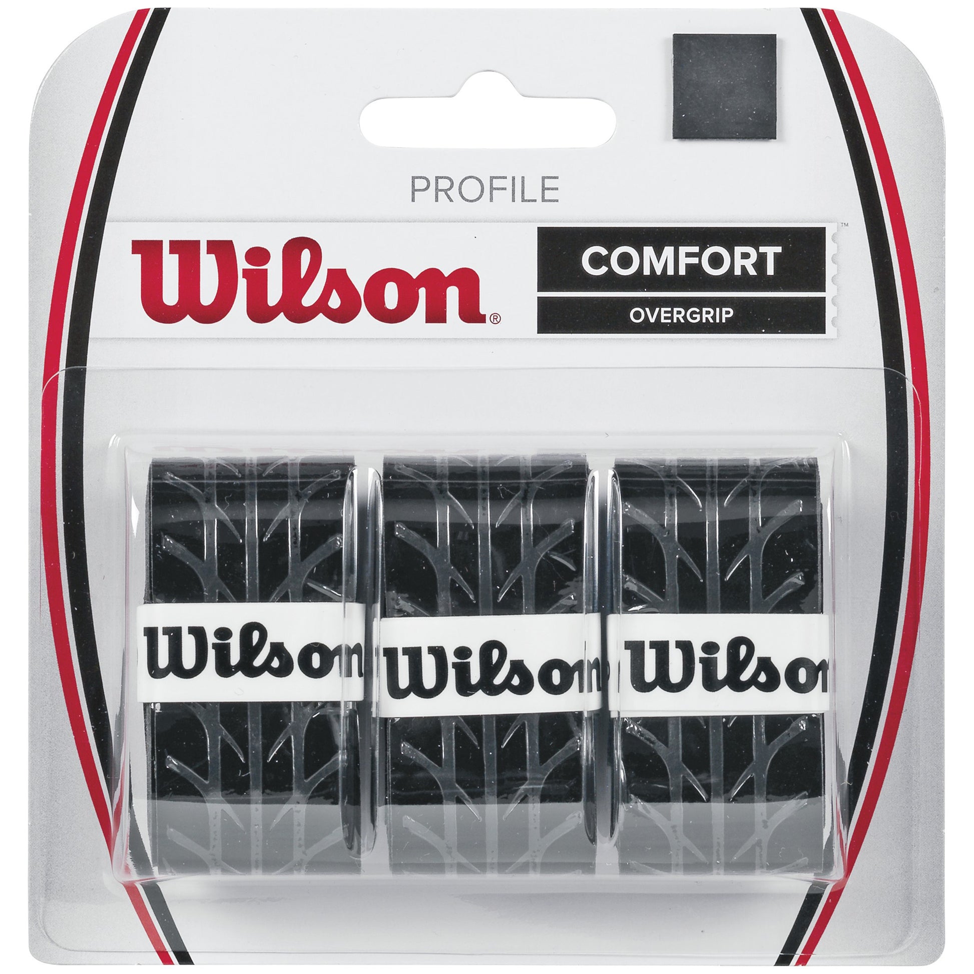 Wilson Profile Overgrip 3-pack-Svart